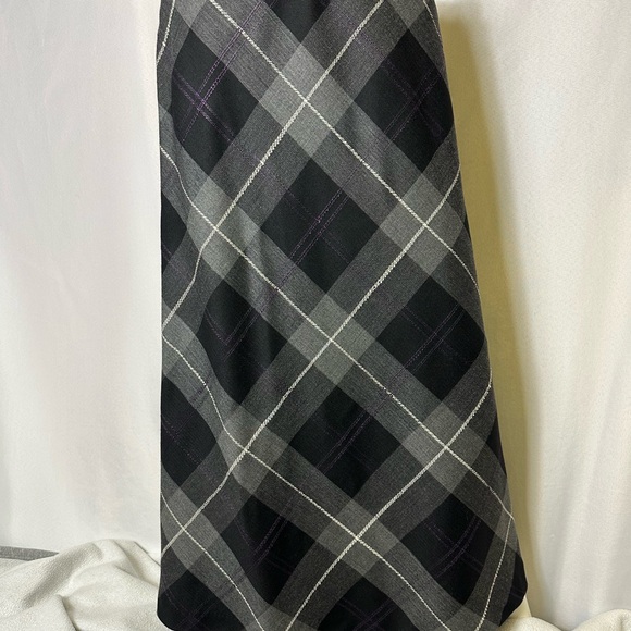 VINTAGE CHARTER CLUB SIZE 8 Black/white Skirt - Picture 5 of 5